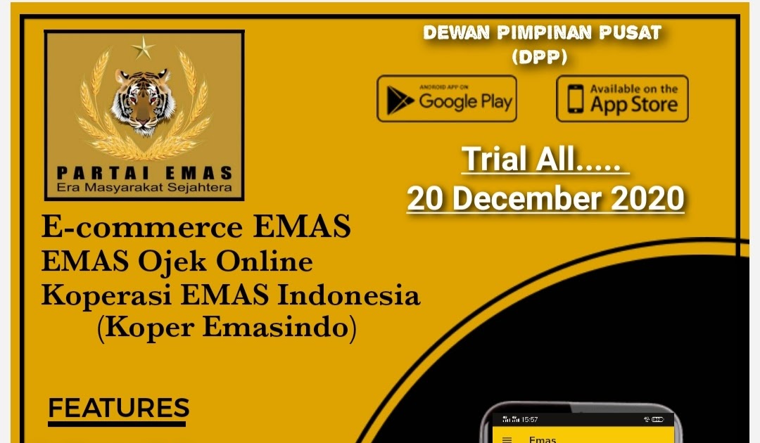 Partai Emas Bisa Jadi ‘Role Model’ Parpol Baru