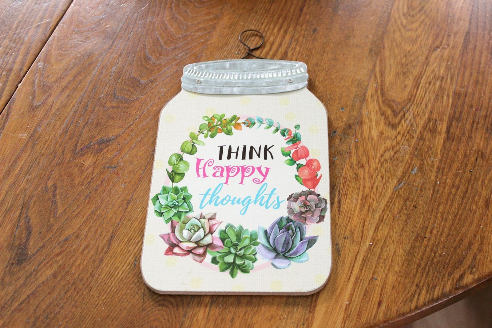 Dollar General Jar Wall Sign Upcycle Two Organized Clutter