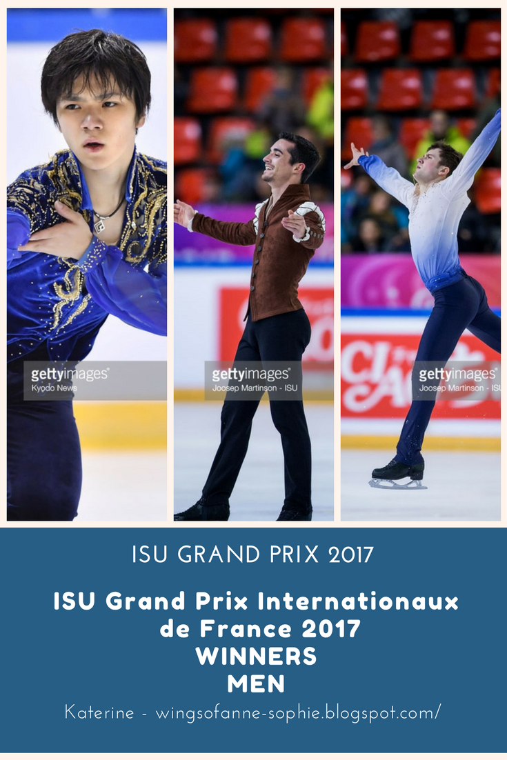 Katerine ISU Grand Prix Internationaux de France 2017 Ganadores