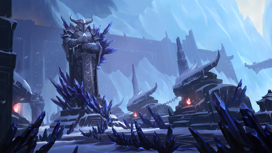 #5.3244, Legends of Runeterra, Blighted Ravine, 4K Wallpaper PC Desktop