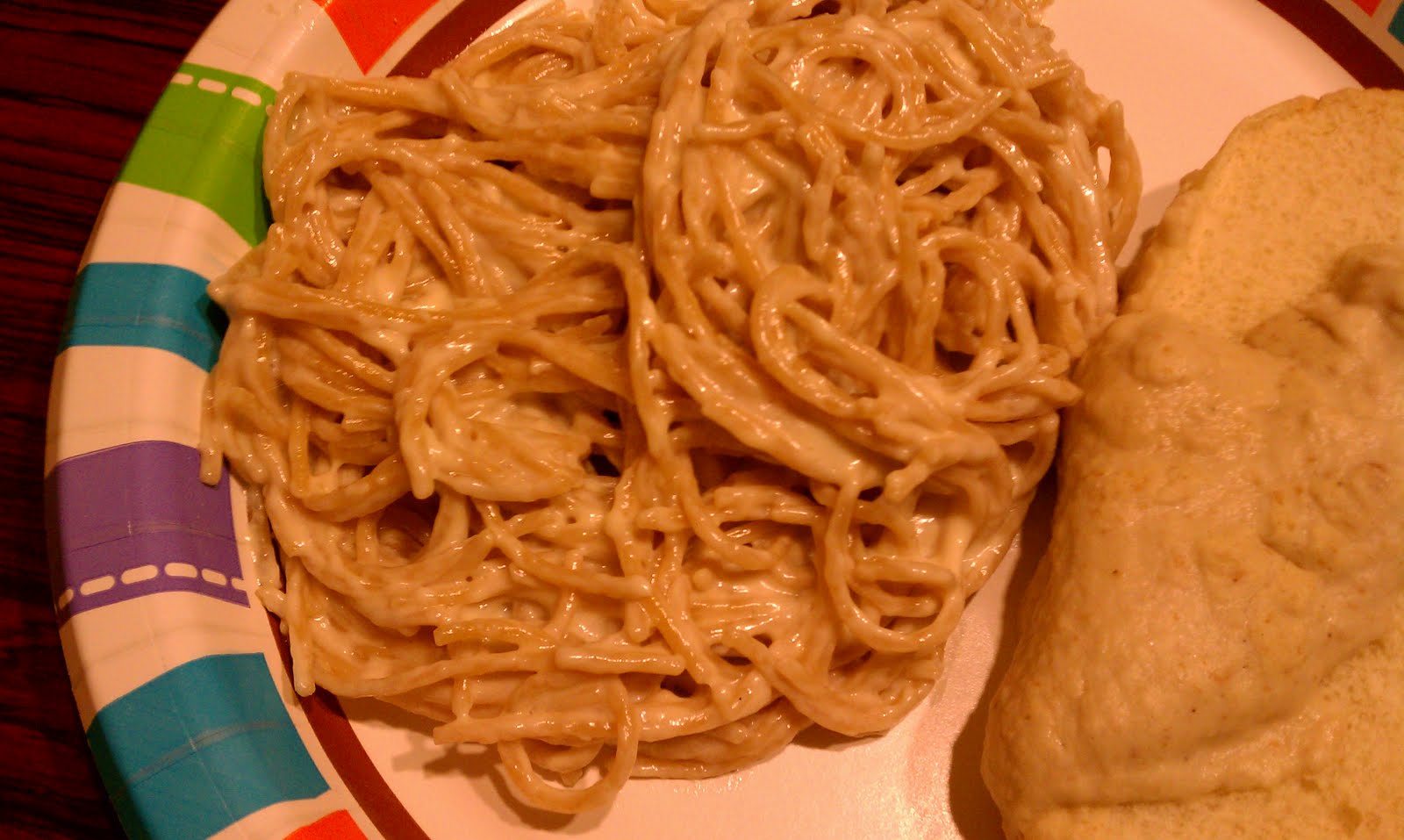 DFH Simple Alfredo spaghetti