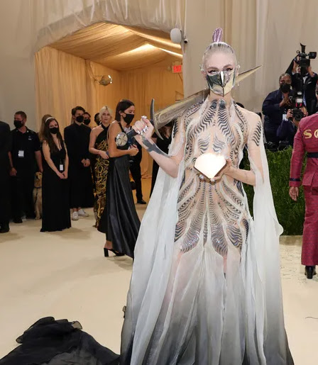 Check out the outfits of celebrities as they stormed the Met Gala 2021