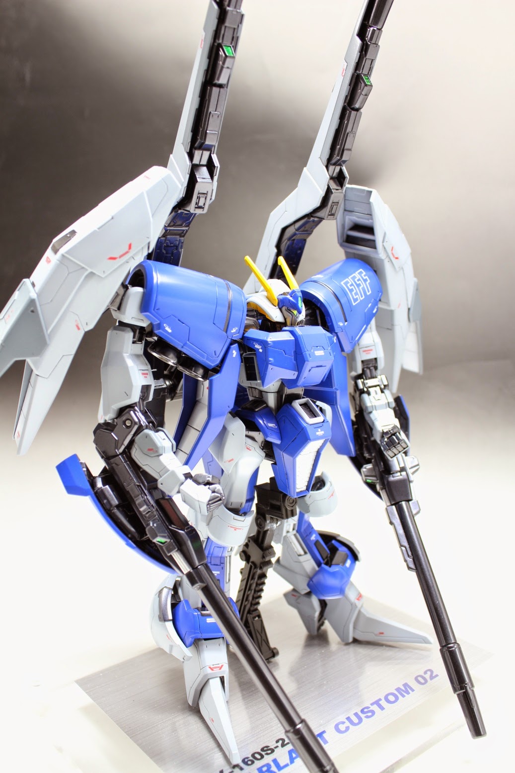 Painted Build 1/100 Byarlant Custom Unit 02 Resin Sculpted Model Kit