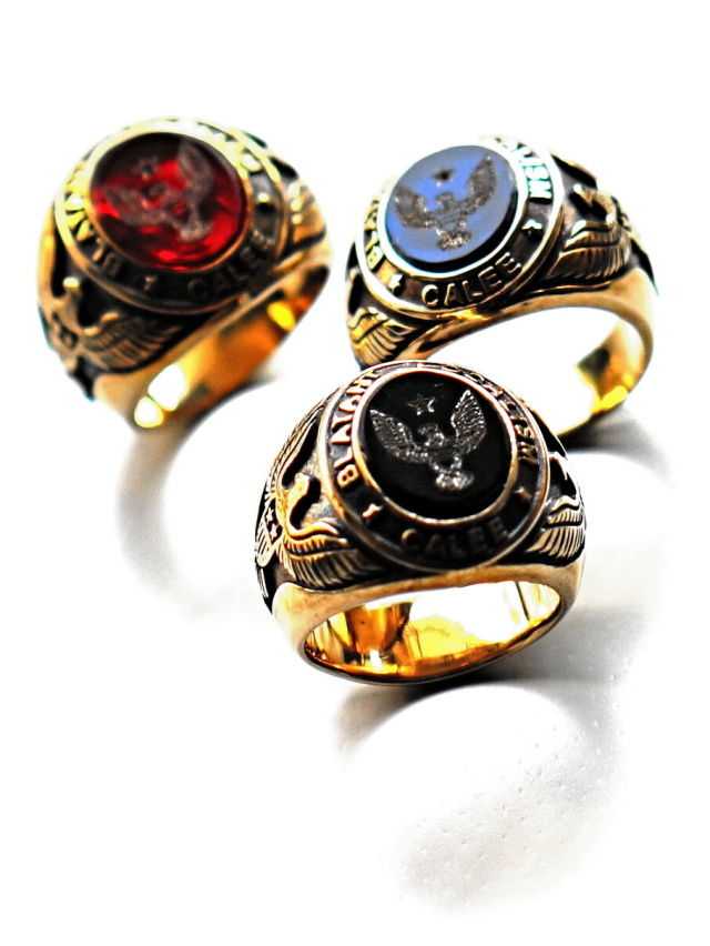 CALEE MILITARY COLLEGE RING カレッジリング