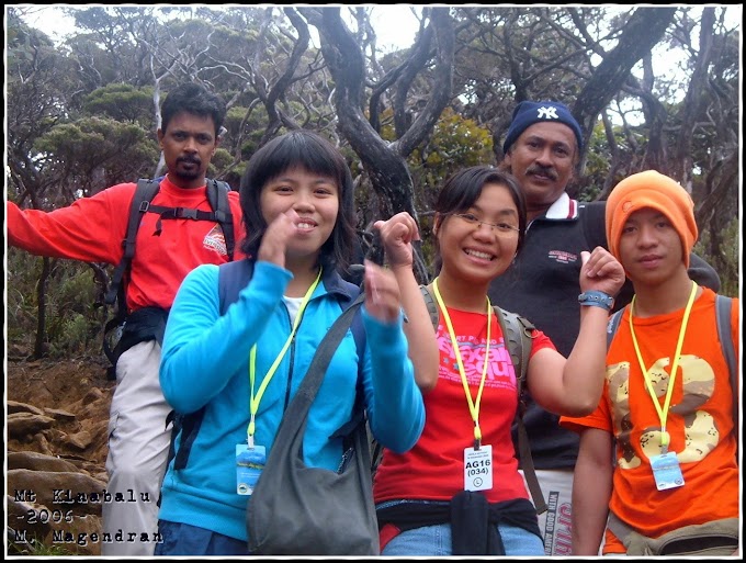 Kembara Gunung Kinabalu Bersama M.Magendran