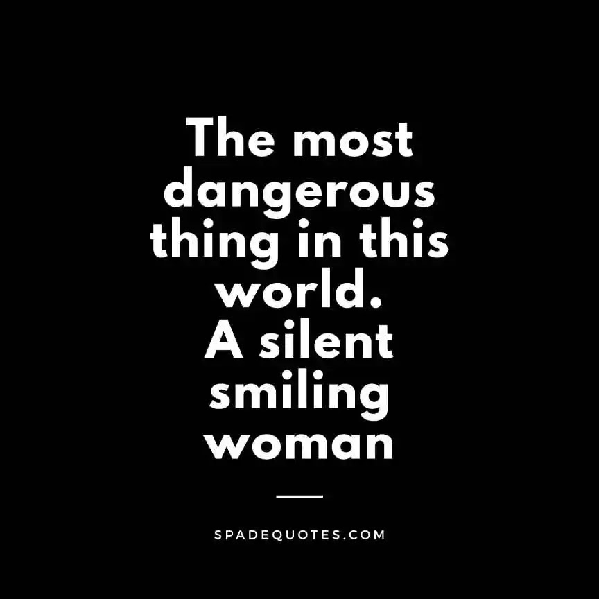 silent-woman-quotes-attitude-captions-for-girls-spadequotes