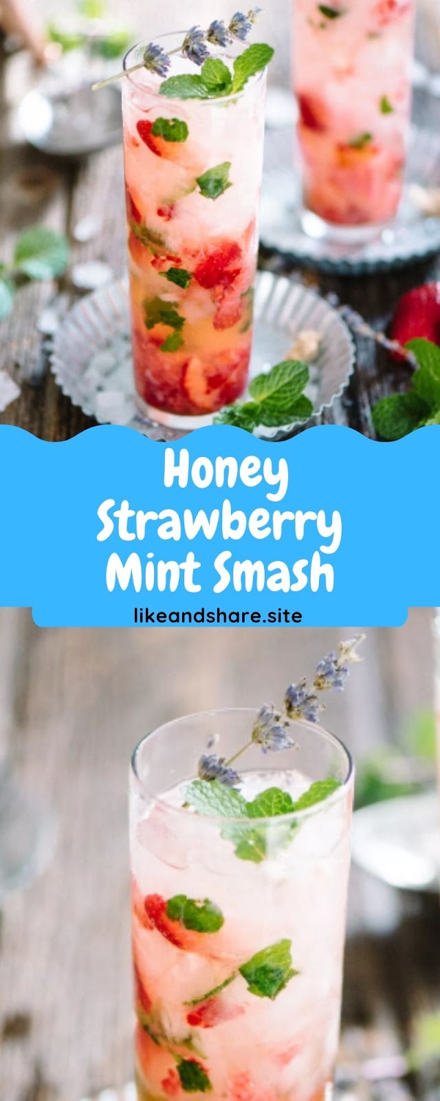  Honey Strawberry Mint Smash
