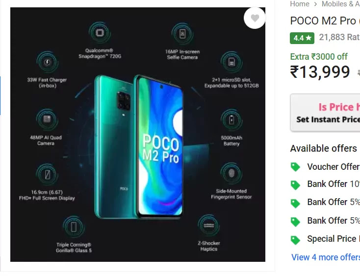 Best Smartphones Under 15000 in india