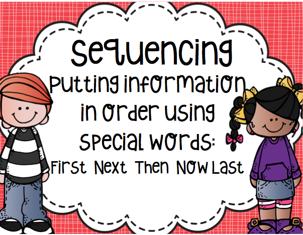 Sequencing Anchor Chart