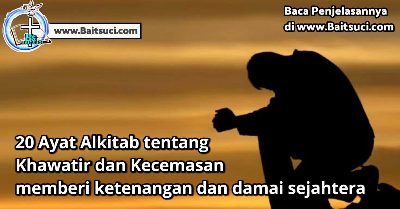 20 Ayat Alkitab Tentang Khawatir Dan Kecemasan Memberi Kenyamanan Dan Kedamaian