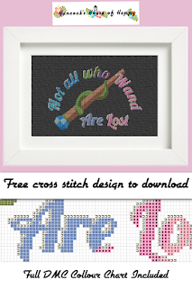 funny magic wand cross stitch pattern free to download