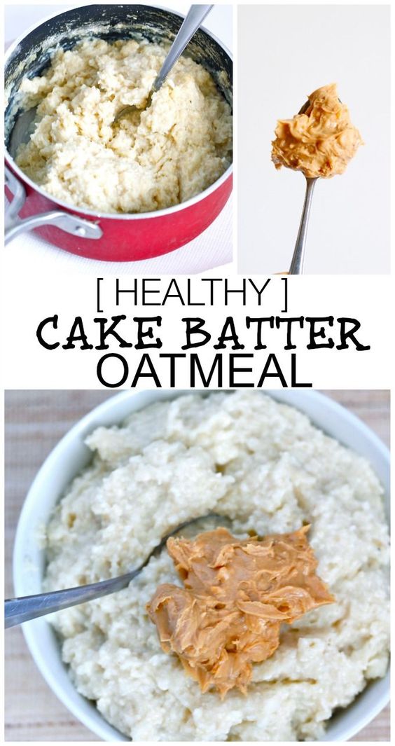 CAKE BATTER OATMEAL My Favorite Recipe