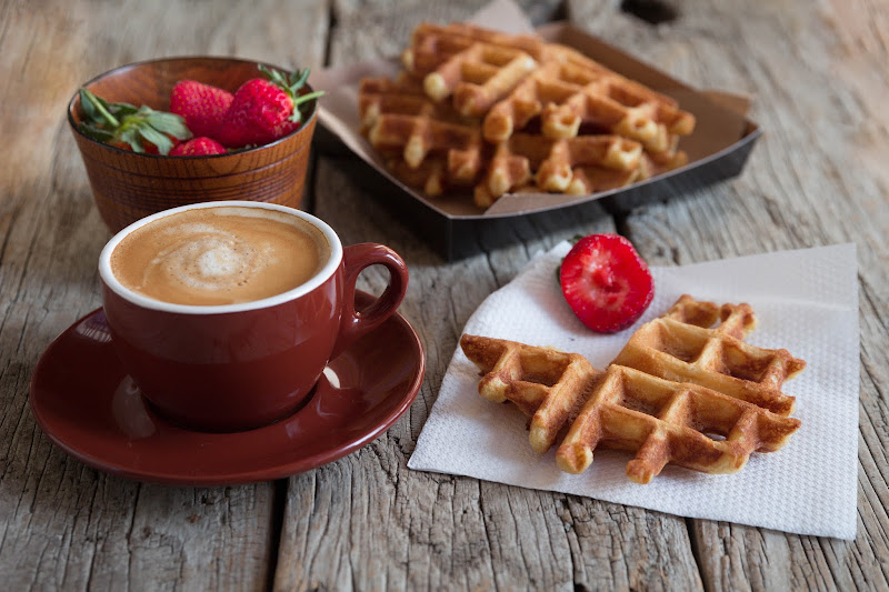 Milk and Honey Overnight Sourdough Buttermilk Waffles