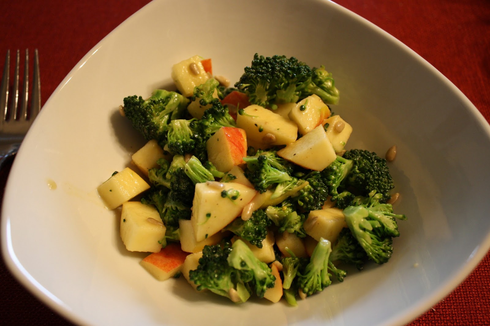 LactoseFree Girl Honey Mustard Broccoli Salad