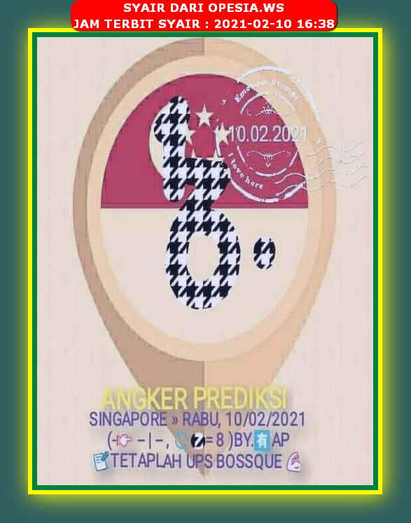 1 New Message Kode Syair Singapore 10 Februari 2021 Forum Syair Togel Hongkong Singapura Sydney