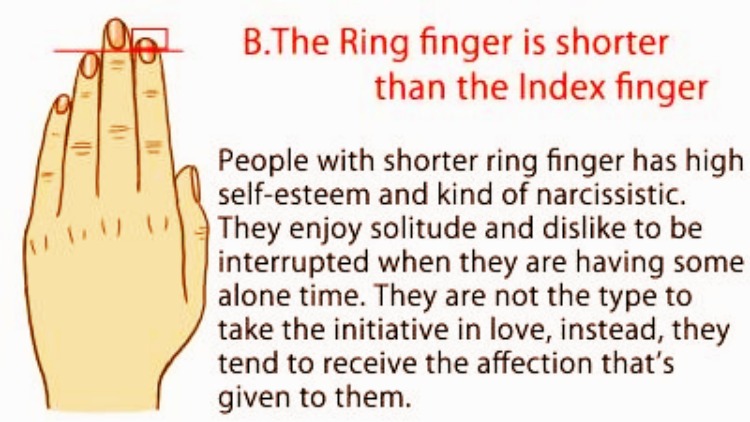 Image result for HOW YOUR FINGER SHAPE DETERMINES YOUR PERSONALITY