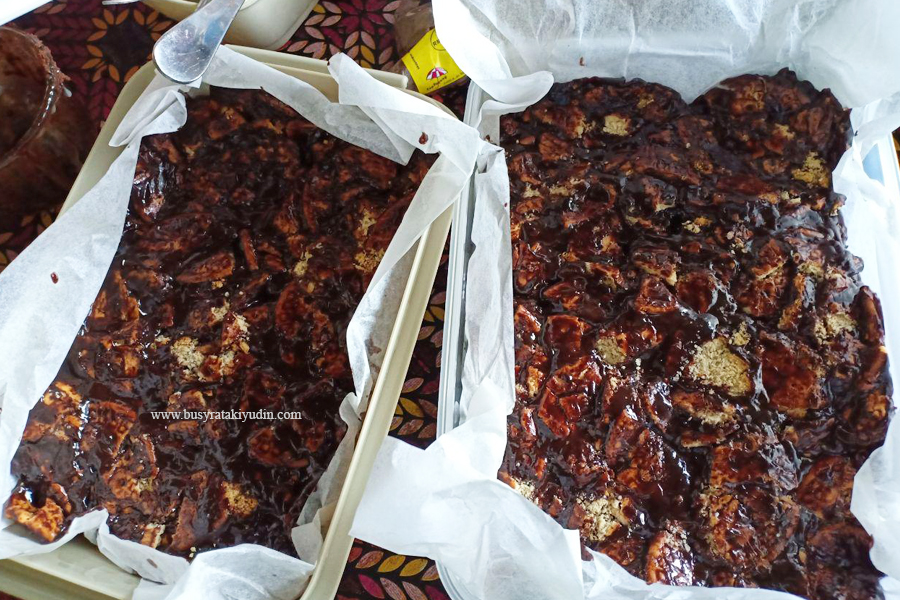 RESEPI KEK BATIK CRUNCHY BOLEH BUAT JUAL!!