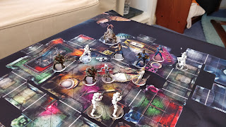 It would be really hard to match the bases to such a varied board Imperial Assault game in progress. Photo and Models - Alistair Scott