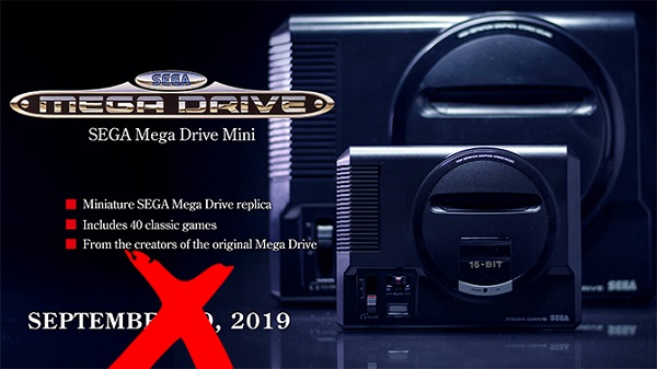 تأجيل إطلاق جهاز SEGA Mega Drive Mini في أوروبا و الشرق الأوسط لغاية شهر أكتوبر لهذا السبب