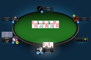 Playwetten Poker Screen