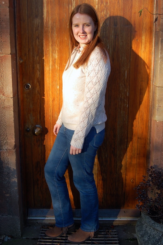Easy Winter Fat Face Knitwear and Levis | G is for Gingers