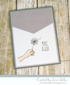Make a Wish card-designed by Lori Tecler/Inking Aloud-stamps from Ellen Hutson