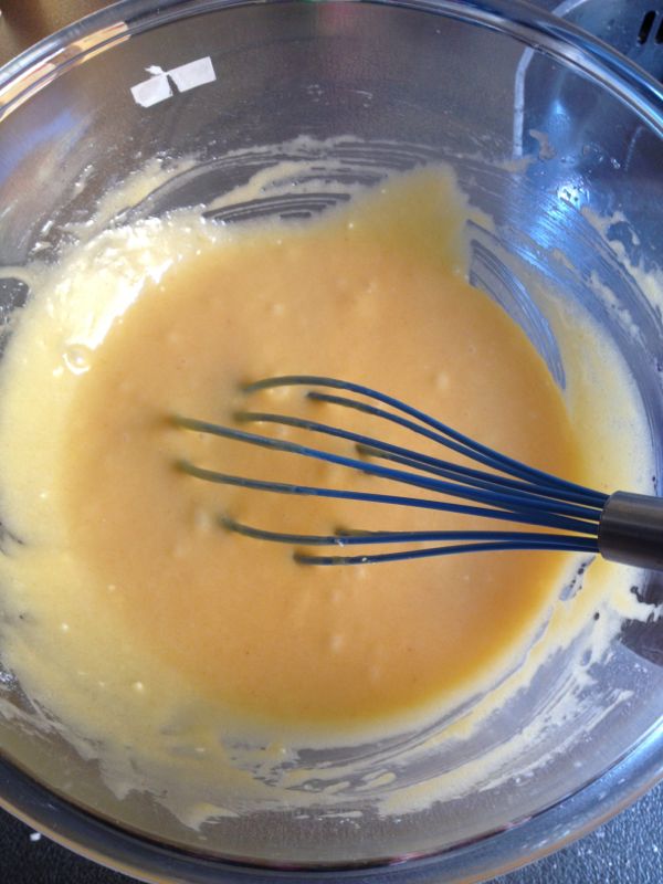 The travel recipe. Bagels and beans cheesecake!