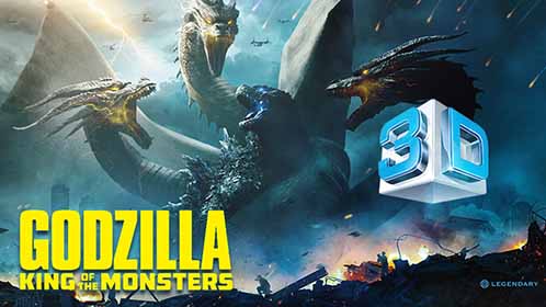 Godzilla II El rey de los monstruos (2019) 3D SBS Full 1080p Latino-Ingles