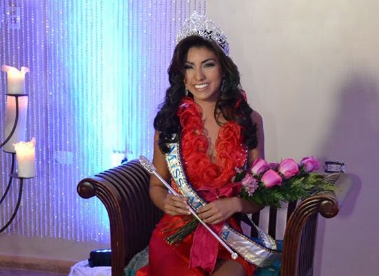 Lucianette Verhoeks - Miss World Aruba 2012
