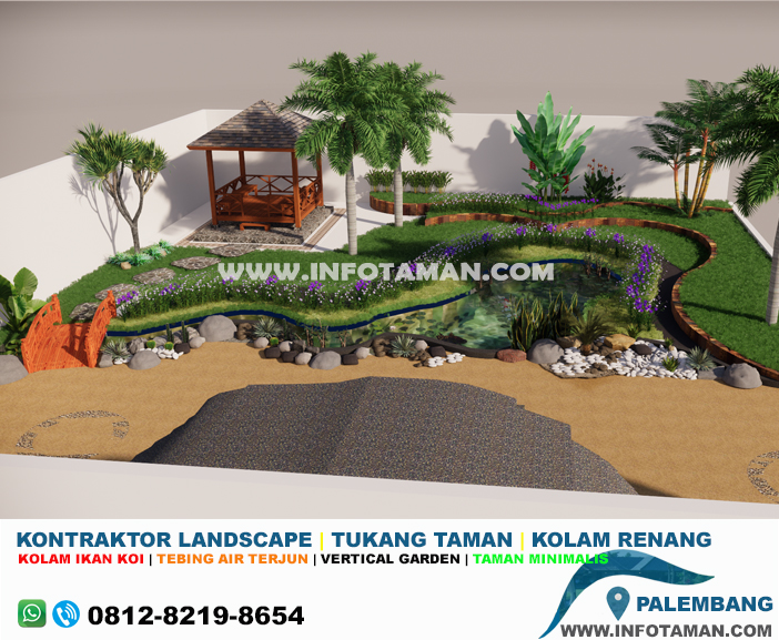 Desain Taman Di Palembang - TUKANG TAMAN PALEMBANG