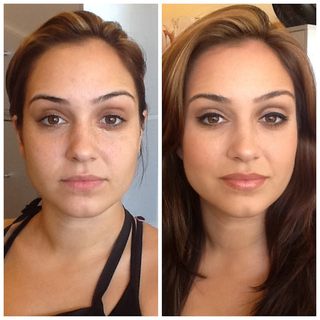 To maquiando! : Antes e Depois!