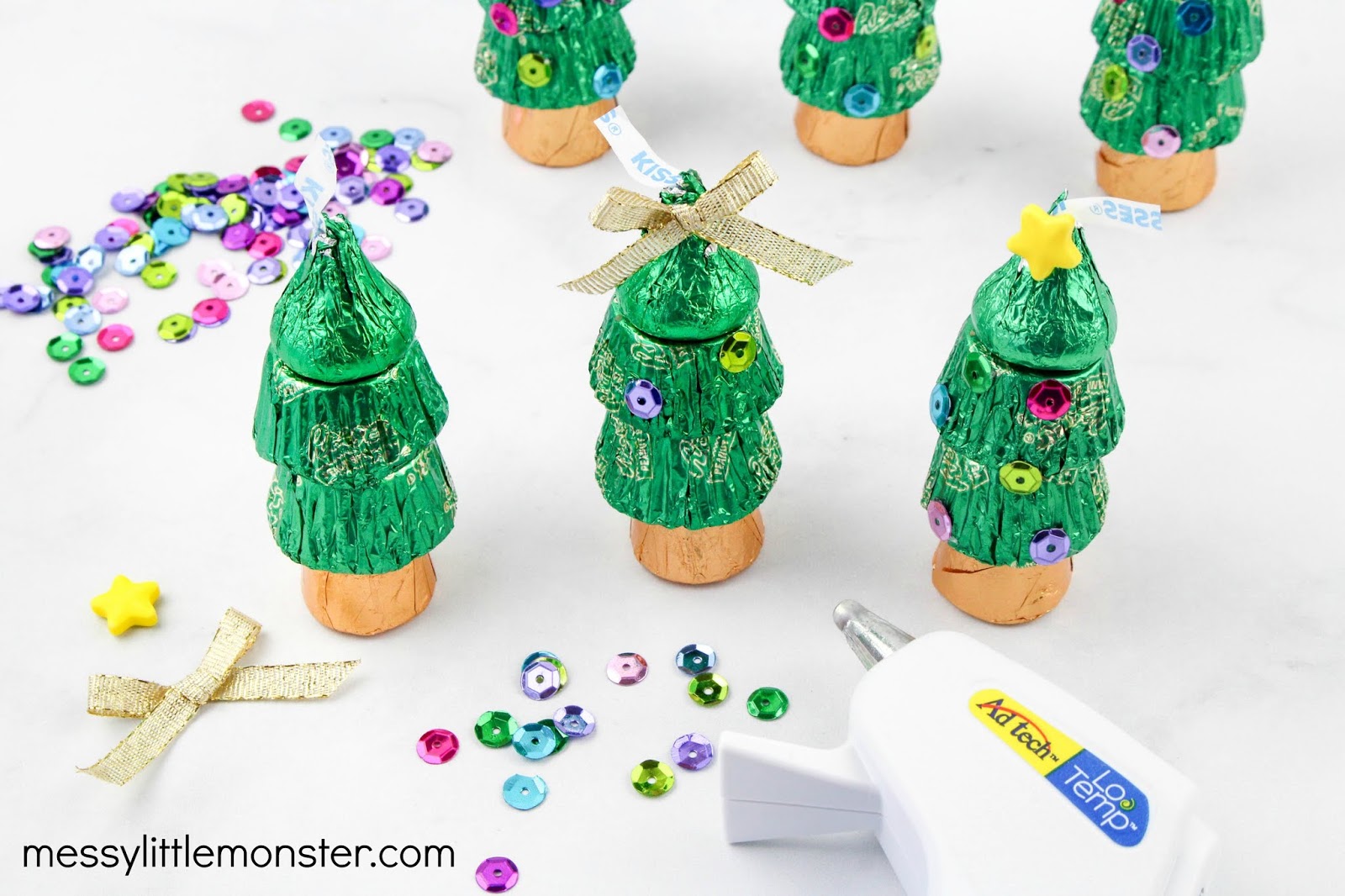 candy Christmas tree craft
