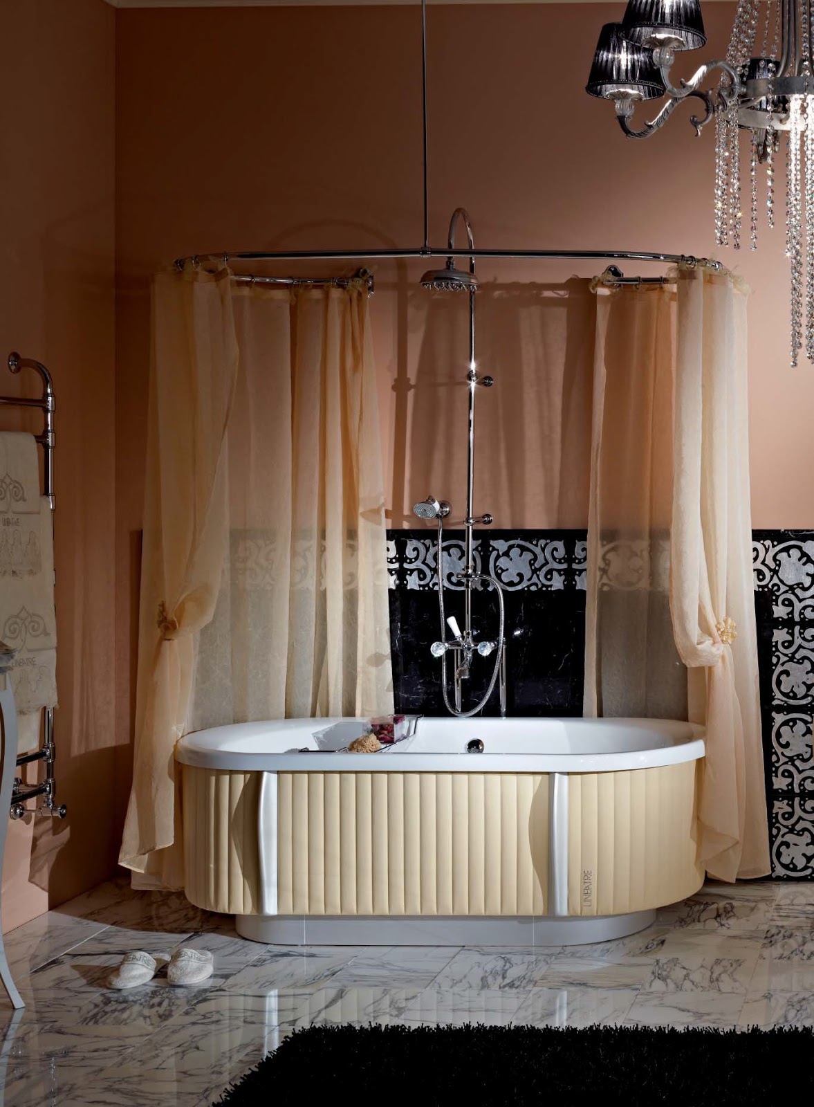 Шторка ванной бронза. Ванна Lineatre Eureka 11500 11500 Venice. Шторка для овальной ванны. Шторка для круглой ванны. Шторка для отдельностоящей ванны.