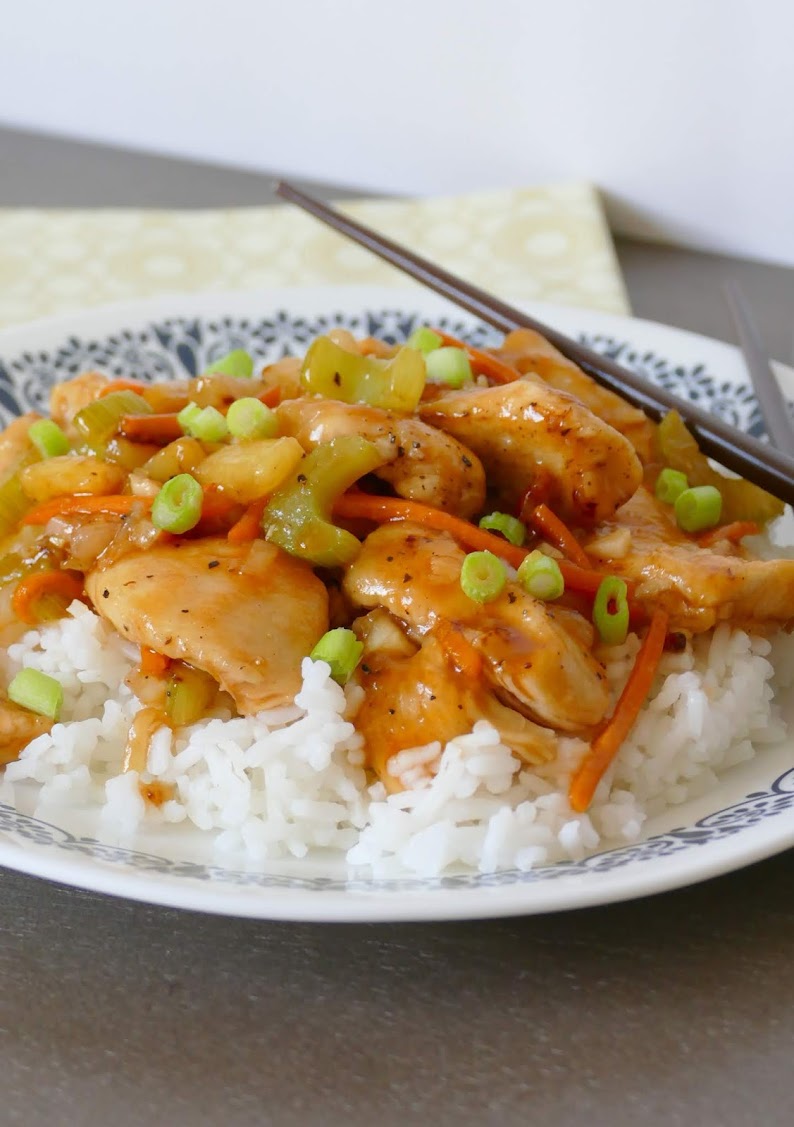Pineapple Sweet and Sour Chicken Recipe
