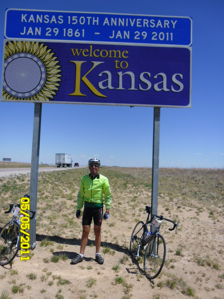 Jason's America by Bicycle Day 12 Thursday 05th May 2011 Dalhart