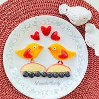 Mango Birds Fruit Art