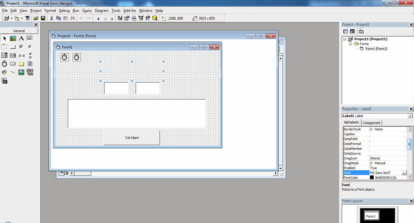 Membuat Program Alarm sederhana menggunakan visual basic 6.0 artikel