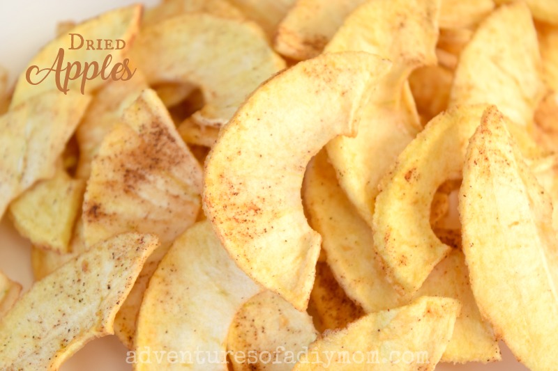 How to Dry Apples in a Dehydrator Adventures of a DIY Mom