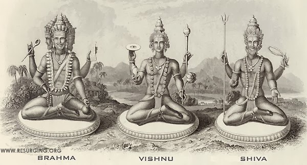 Trimurti - Brief description about Lord Vishnu, Brahma and Lord shiva