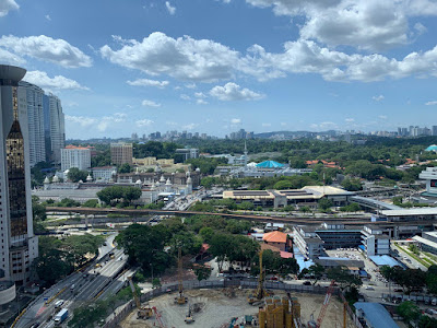 View of KL from suite