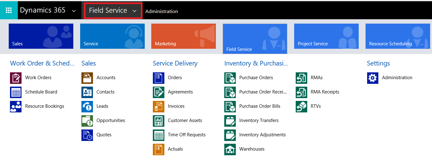 Information Technology Lectures (ITLec) R&D Dynamics 365 Field Service Administration