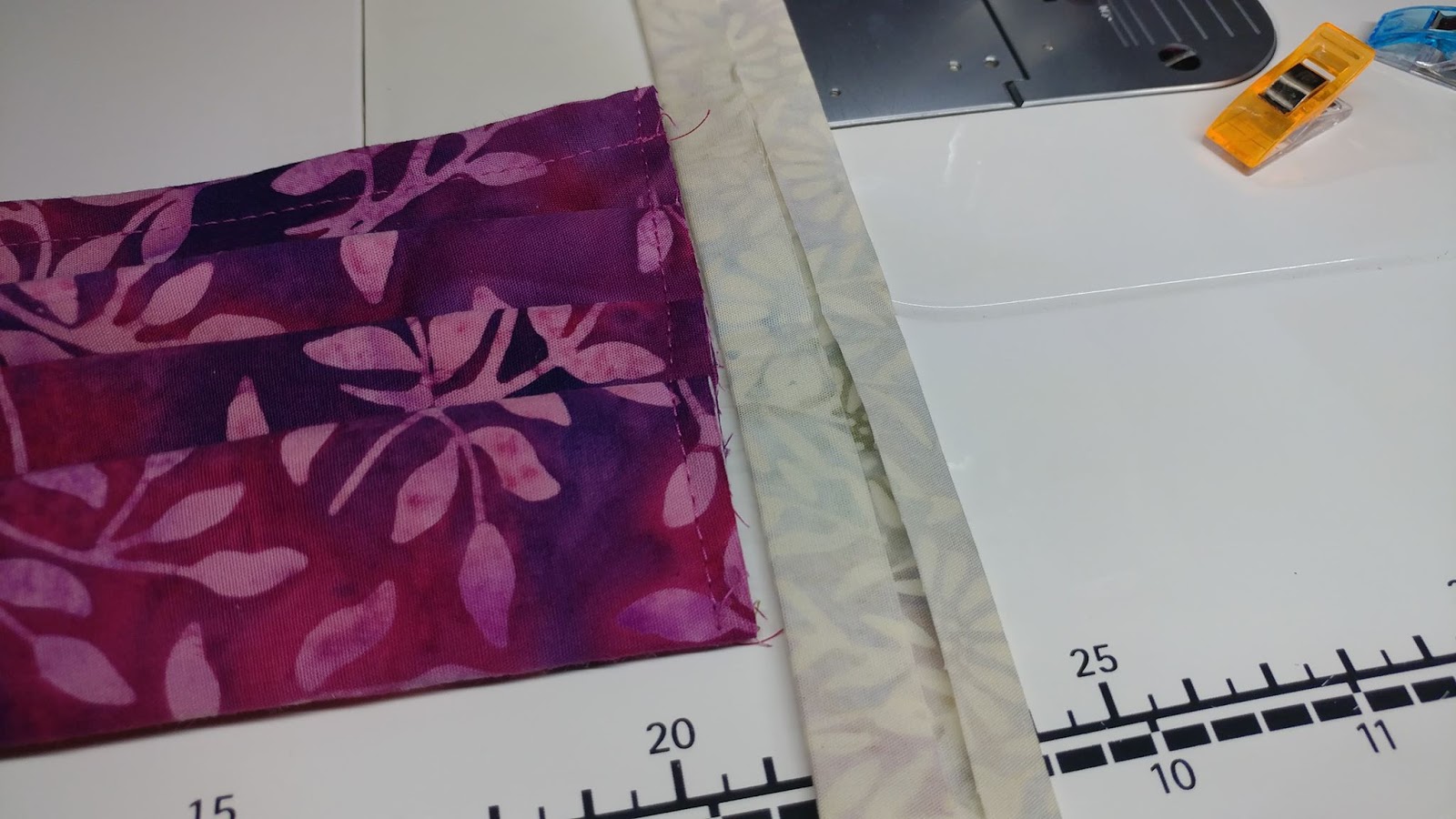 Slice of Pi Quilts Face Masks with Fabric Straps Tutorial