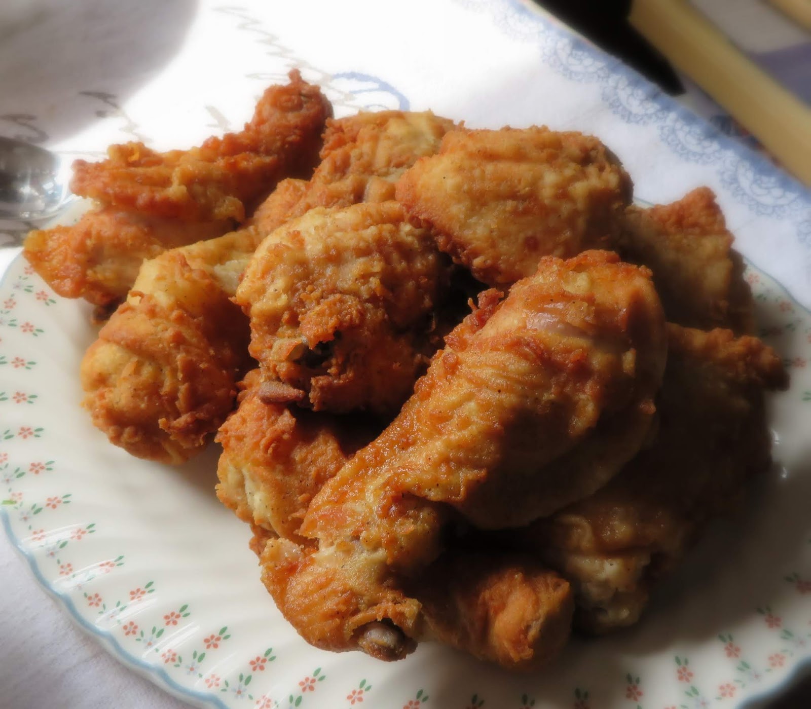 Oven Fried Chicken with Chive & Buttermilk Mash