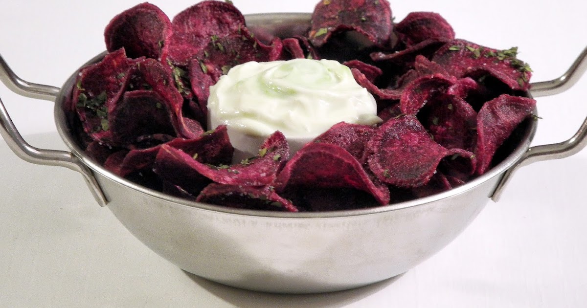 O Meu Tempero Chips de batatadoce roxa e molho wasabi