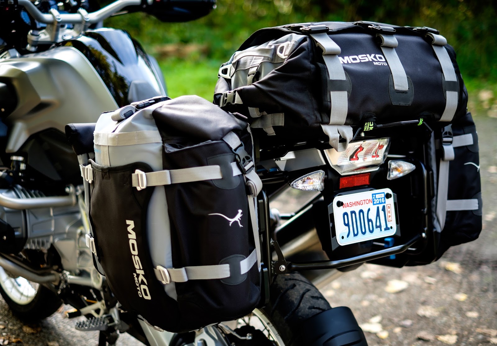 The Ross Hall Project: An Account of Motorcycles: Review: Mosko Moto Backcountry Duffel and Panniers