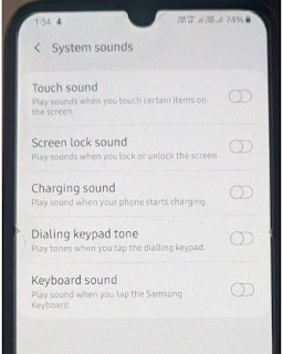 Cara mematikan semua suara di Samsung A50