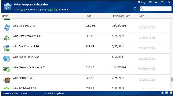 تحميل برنامج Wise Program Uninstaller لحذف البرامج وازالة مخلفاتها Wise%2BProgram%2BUninstaller