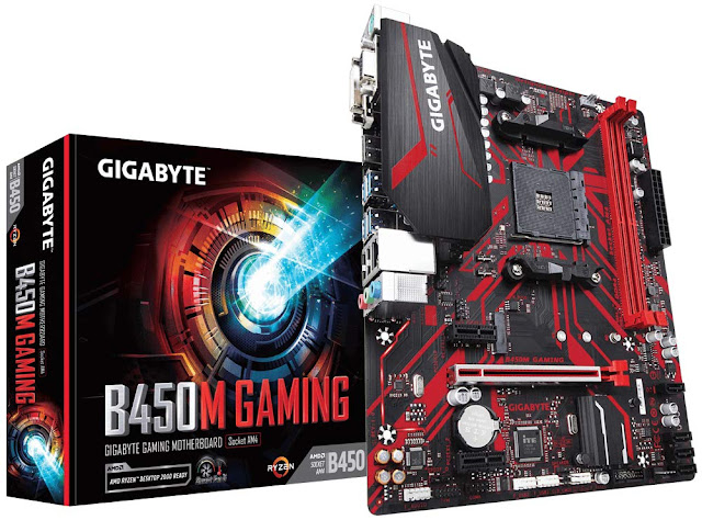 B450M Gaming Motherboard with Hybrid Digital PWM, GIGABYTE Gaming LAN with Bandwidth Management, PCIe Gen3 x4 M.2, 7-Colors RGB LED Strips Support