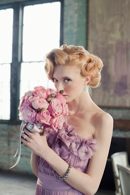 Romantic Wedding Style: Pink + Lavender 