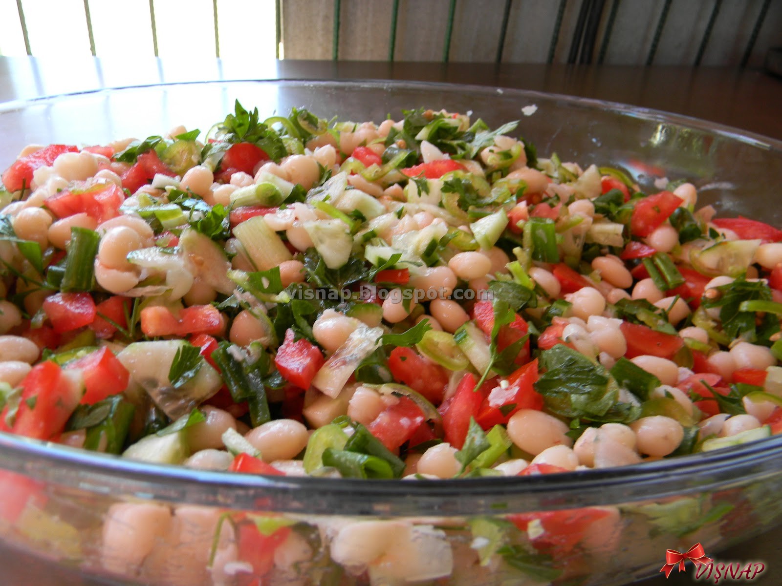 Kuru Fasulye Salatası... Vişnap